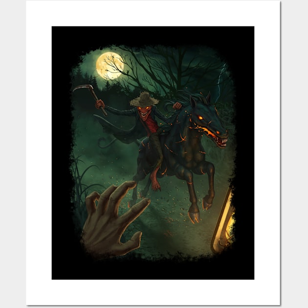 The Night of the Reaper Wall Art by chriskar